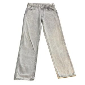 White Wash Wrangler Jeans